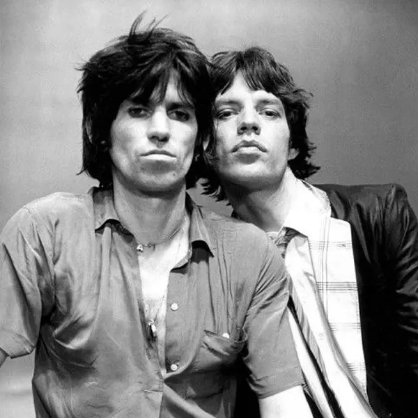 Mick Jagger & Keith Richards